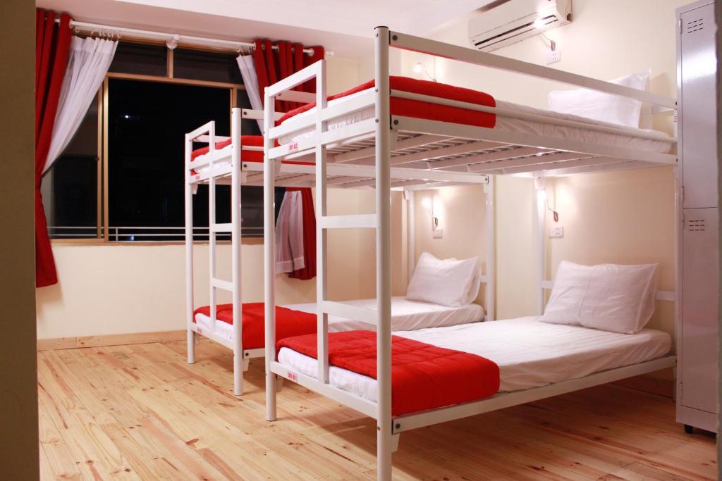 הו צ'י מין סיטי Koniko Backpackers Hostel חדר תמונה